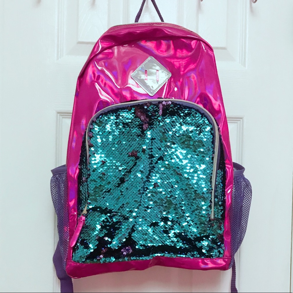 Girls' Flip Sequin Backpack